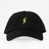 Rayo De Energia Amarillo Dad Hat - Negra