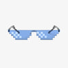 Gafas De Sol BLACK PIXEL AZUL