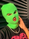 SKI - MASK- verde Fluorescente