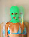 SKI - MASK- verde Fluorescente