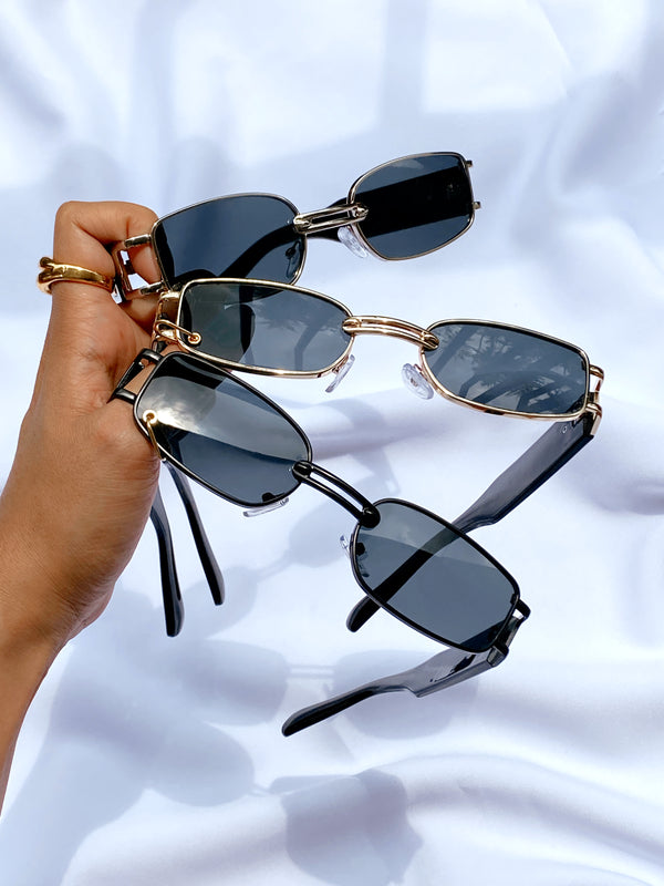 Gafas De Sol Praga x Negra Dorada