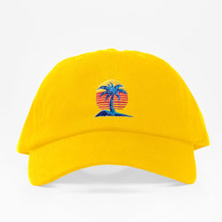 Palm Set Dad Hat - Amarilla