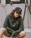 Fire Emoji Dad Hat - Negra