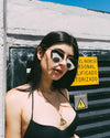Gafas De Sol Heart- Plateado