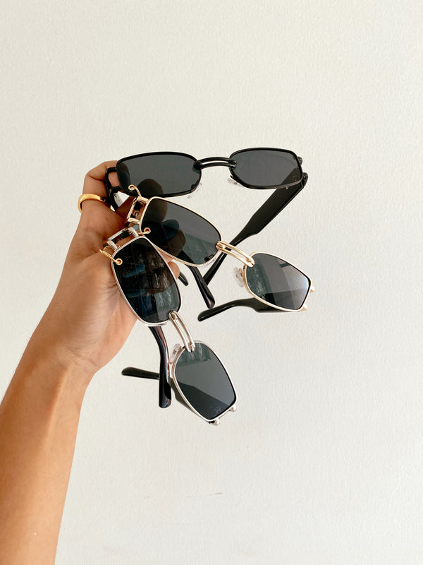 Gafas De Sol Praga x Negra Dorada