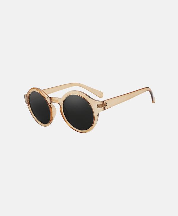 Gafas De Sol Los Ángeles - Hueso, lente negro